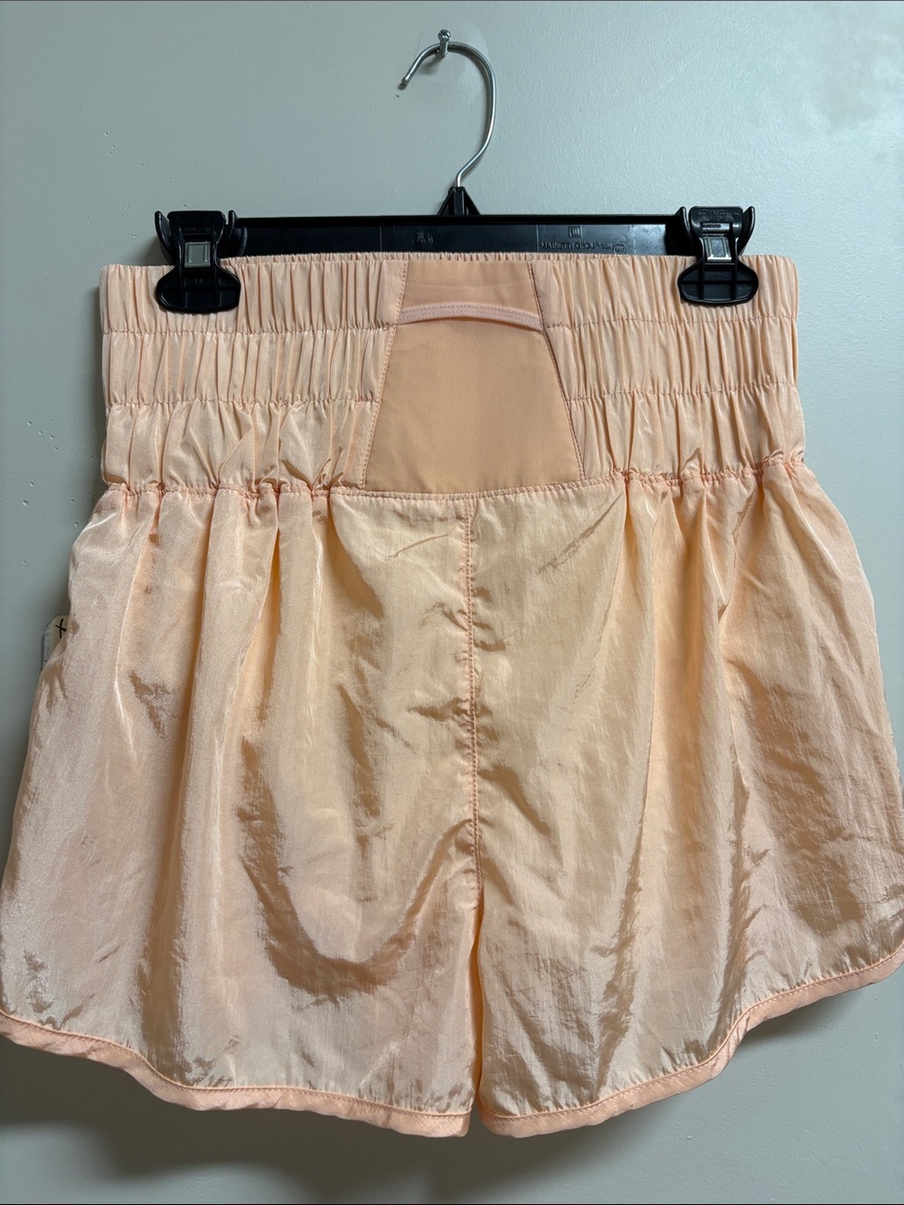 FP Movement by Free People Peach Scallop-Hem Athletic Shorts - Picture 3 of 6
